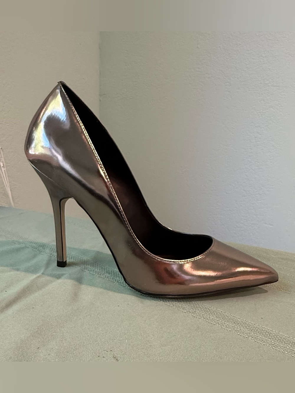 Boutique 9 Orson Pump classic silver heels 10 BNIB